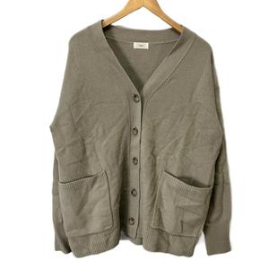 イエナ IENA カーディガン ボレロ カシミヤ混 ライトグレー ■GY06 レディース