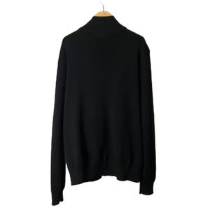 プラダ PRADA Re-Nylon Jacket ジャケット ニット切替 三角プレート リナイロン 上着 50 ブラック UMG116 ☆AA★ メンズ