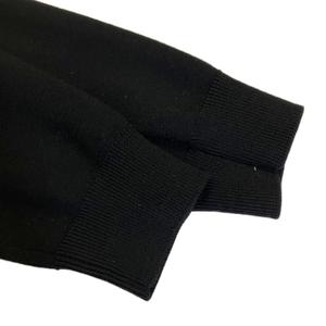 プラダ PRADA Re-Nylon Jacket ジャケット ニット切替 三角プレート リナイロン 上着 50 ブラック UMG116 ☆AA★ メンズ