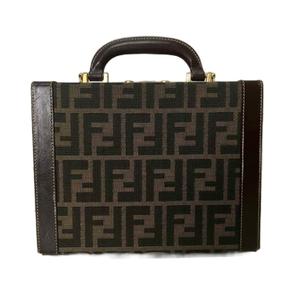 フェンディ FENDI ズッカ柄 ショルダーバッグ バニティバッグ ヴィンテージ ★AA☆ レディース