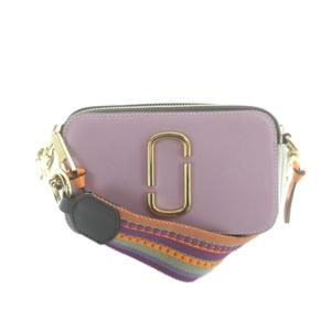 マークジェイコブス MARC JACOBS ザ スナップショット ショルダーバッグ 斜めがけ レザー ロゴ マルチカラー H172L01SP22 ■GY18 /MQ レディース