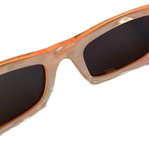 グッチ GUCCI サングラス レクタンギュラー インターロッキングG 52ロ20 オレンジ GG0516S レディース
