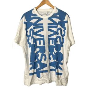 バーバリー BURBERRY 22SS Universal Passport Tシャツ カットソー クルーネック 半袖 M ホワイト 8051962 メンズ