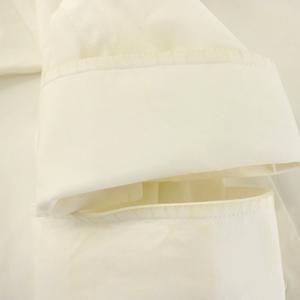 メゾンマルジェラ 4 Maison Margiela 4 21SS ドレープボタンダウンシャツ 長袖 36 白 ホワイト S51DL0352 /KU レディース