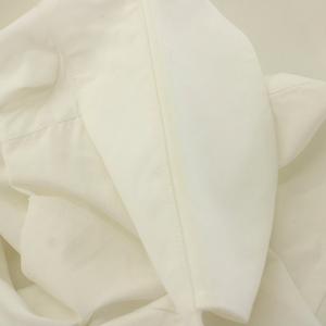 メゾンマルジェラ 4 Maison Margiela 4 21SS ドレープボタンダウンシャツ 長袖 36 白 ホワイト S51DL0352 /KU レディース