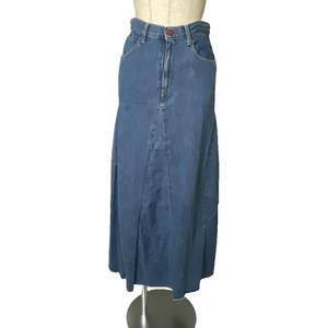 ヒステリックグラマー HYSTERIC GLAMOUR KINKY JEANS デニムロングスカート フレア バックスリット インディゴ レディース