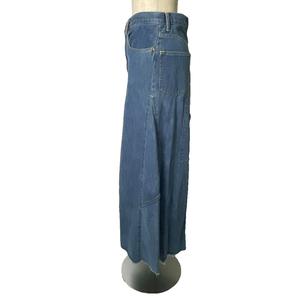 ヒステリックグラマー HYSTERIC GLAMOUR KINKY JEANS デニムロングスカート フレア バックスリット インディゴ レディース