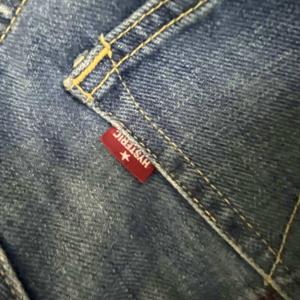 ヒステリックグラマー HYSTERIC GLAMOUR KINKY JEANS デニムロングスカート フレア バックスリット インディゴ レディース