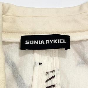 ソニアリキエル SONIA RYKIEL シルクジャケット 上着 長袖 花柄 