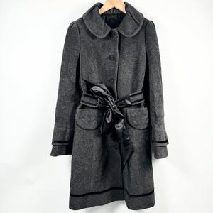 トゥービーシック TO BE CHIC ロングコート アウター アンゴラ ウール