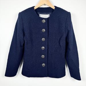 Yves Saint Laurent ウールジャケット 金ボタン ビンテージ