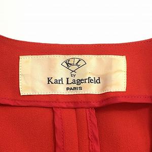 カールラガーフェルド KARL LAGERFELD セットアップ ノーカラー