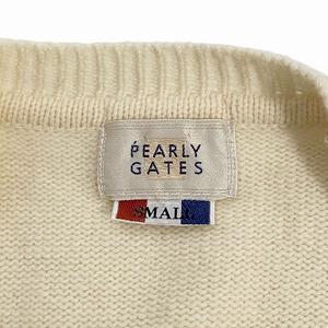 PEARLY GATES 　メンズ　カーディガン パーリーゲイツ PEARLY GATES カーディガン ニット ゴルフウェア
