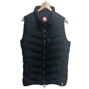 バックボーン BACK BONE ダウンベスト ウィンドストッパー 黒 ブラック M メンズ