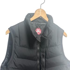 バックボーン BACK BONE ダウンベスト ウィンドストッパー 黒 ブラック M メンズ