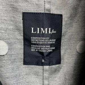 リミフゥ LIMI feu タグ付き ドット柄 総柄 ロングベスト ジレ