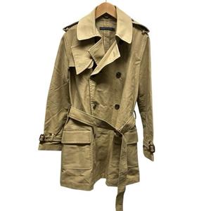 ラルフローレン RALPH LAUREN トレンチコート ベルト付き アウター 6 Mサイズ相当 ベージュ レディース