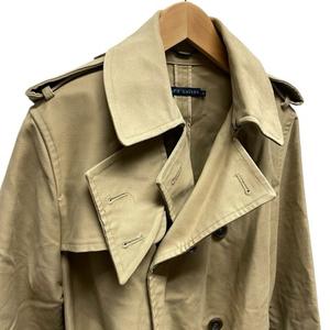 ラルフローレン RALPH LAUREN トレンチコート ベルト付き アウター 6 Mサイズ相当 ベージュ レディース