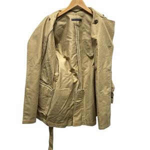 ラルフローレン RALPH LAUREN トレンチコート ベルト付き アウター 6 Mサイズ相当 ベージュ レディース