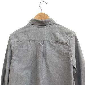 ラルフローレン RALPH LAUREN ボタンダウンシャツ 長袖 ロゴマーク刺繍 ジュニア ネイビー系 グレー系 サイズM  キッズ