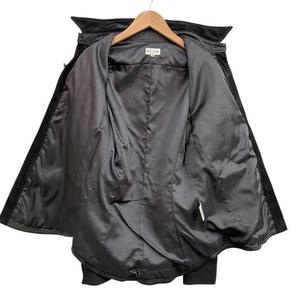 ポールスミス PAUL SMITH レザーシャツジャケット スウェード ウエスタン 裏地 ブラック サイズM   メンズ