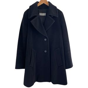 マックスマーラ MAX MARA ウールコート アウター ブラック 黒 40 L相当 