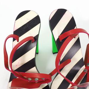 オフホワイト OFF WHITE ZIP TIE CAPRI ミュール サンダル