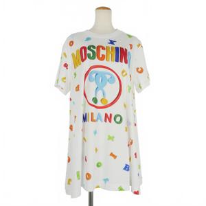 モスキーノ MOSCHINO ダブルクエスチョン プリント カットソー