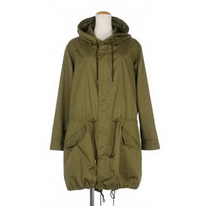 ドゥーズィエムクラス DEUXIEME CLASSE ナイロン フード付き コート 緑 カーキ 11-020-500-2070 レディース