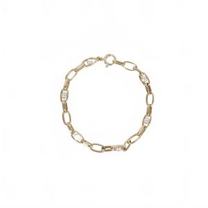 ティファニー TIFFANY & CO. ヴィンテージ 14K パール ブレスレット イエローゴールド レディース