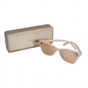 ブルガリ BVLGARI キャットアイ サングラス ミラーレンズ ピンク  