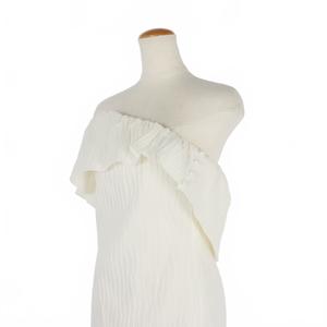 未使用品 マメクロゴウチ Mame Kurogouchi 25SS Wave Pleats Baretop  