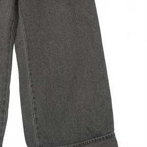 パトゥ PATOU 23AW ターンアップ ワイド デニム ジーンズ 34 黒