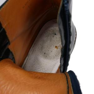 メゾンマルジェラ Maison Margiela サイドジップ レースアップブーツ  