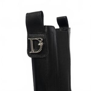 未使用品 ディースクエアード DSQUARED2 23AW D2 Statement レザー  