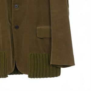 ドリスヴァンノッテン DRIES VAN NOTEN 90s～00s ライカ期 リブ切替 4B 