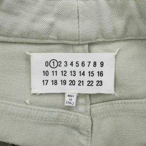 メゾンマルジェラ Maison Margiela スキニーパンツ デニム 無地 テーパード サイズ42 ライトグレー レディース