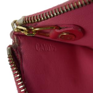 ルイヴィトン LOUIS VUITTON ヴェルニ モノグラム ポシェットクレ コインケース 赤 レッド レディース