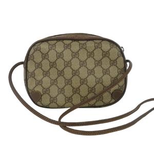 グッチ GUCCI オールドグッチ シェリーライン ミニショルダーバッグ ベージュ レディース