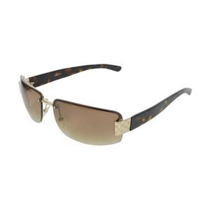 グッチ GUCCI サングラス ハーフリム GG金具 べっ甲柄 61□15 125 茶 ブラウン GG1797/S レディース