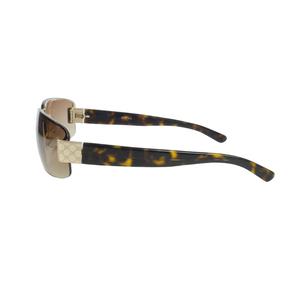 グッチ GUCCI サングラス ハーフリム GG金具 べっ甲柄 61□15 125 茶 ブラウン GG1797/S レディース