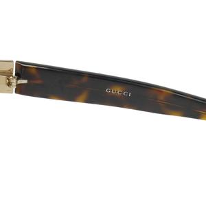 グッチ GUCCI サングラス ハーフリム GG金具 べっ甲柄 61□15 125 茶 ブラウン GG1797/S レディース