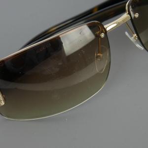 グッチ GUCCI サングラス ハーフリム GG金具 べっ甲柄 61□15 125 茶 ブラウン GG1797/S レディース
