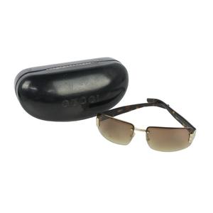 グッチ GUCCI サングラス ハーフリム GG金具 べっ甲柄 61□15 125 茶 ブラウン GG1797/S レディース