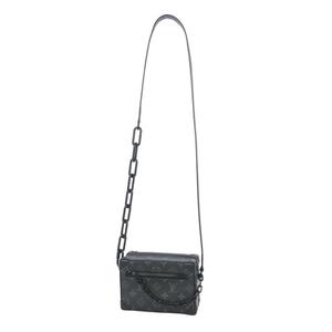 ルイヴィトン LOUIS VUITTON ミニ・ソフトトランク ショルダーバッグ チェーン モノグラム エクリプス M44735 メンズ レディース
