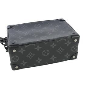 ルイヴィトン LOUIS VUITTON ミニ・ソフトトランク ショルダーバッグ チェーン モノグラム エクリプス M44735 メンズ レディース