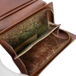 ルイヴィトン LOUIS VUITTON M61730 ポルトモネ ビエ トレゾール モノグラム 2つ折り財布 茶 ブラウン レディース