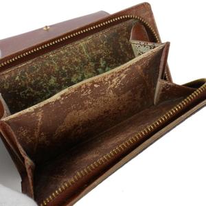ルイヴィトン LOUIS VUITTON M61730 ポルトモネ ビエ トレゾール モノグラム 2つ折り財布 茶 ブラウン レディース