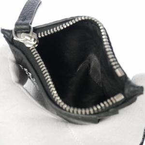 メゾンマルジェラ Maison Margiela 4ステッチ レザー 三つ折り財布 コンパクトウォレット 黒 ブラック SAUI0010 メンズ レディース