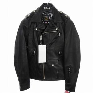 美品 Schott sophnet ダブル レザー ワンスター 40 ブラック 未使用品 ソフネット SOPHNET. ショット Schott ワンスター